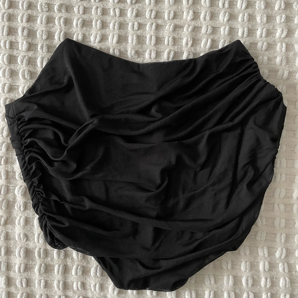 Black corset top